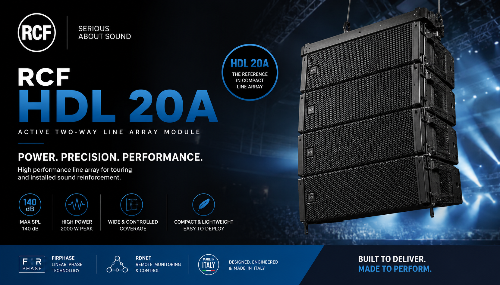 RCF HDL 20-A Active